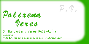 polixena veres business card